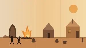 از اولین شعل آتش تا نخستین خانه ها